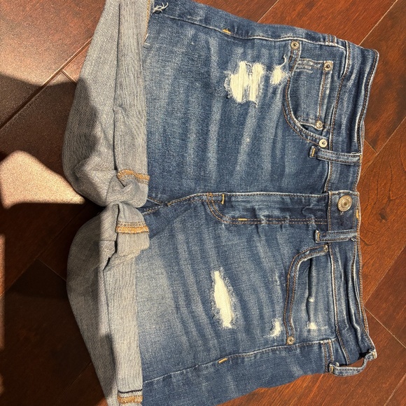 American Eagle jean shorts size 6 - Picture 1 of 5